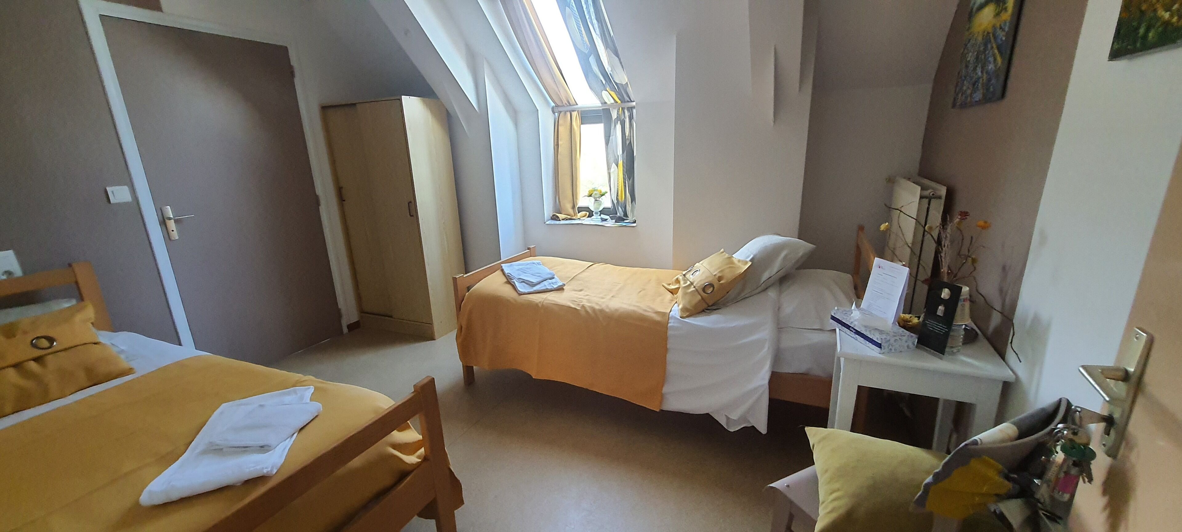 individually decorated, individually furnished, soundproofing