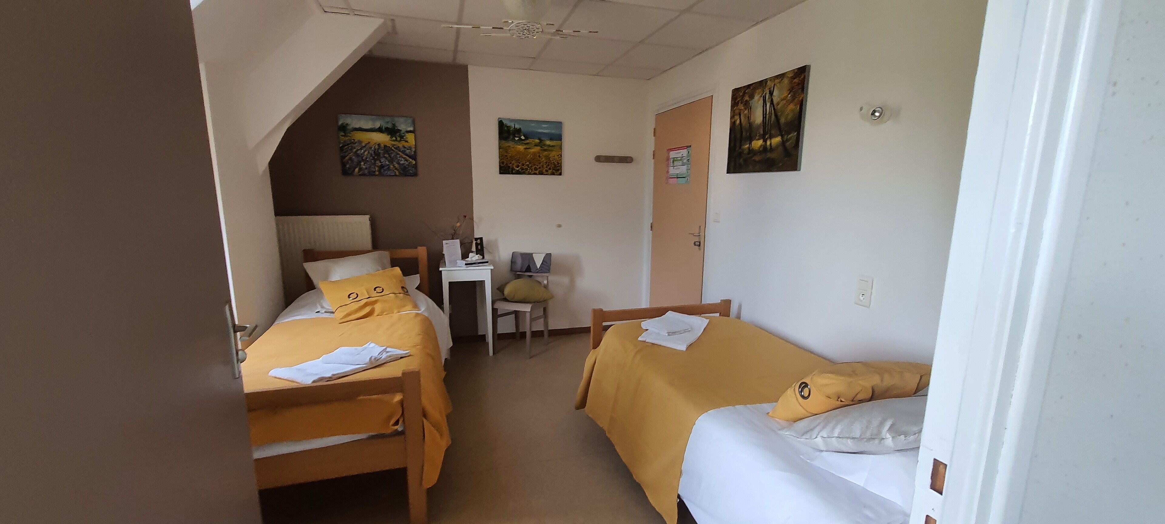 individually decorated, individually furnished, soundproofing