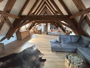 Familielejlighed - eget badeværelse (große Familienwohnung) | Lounge