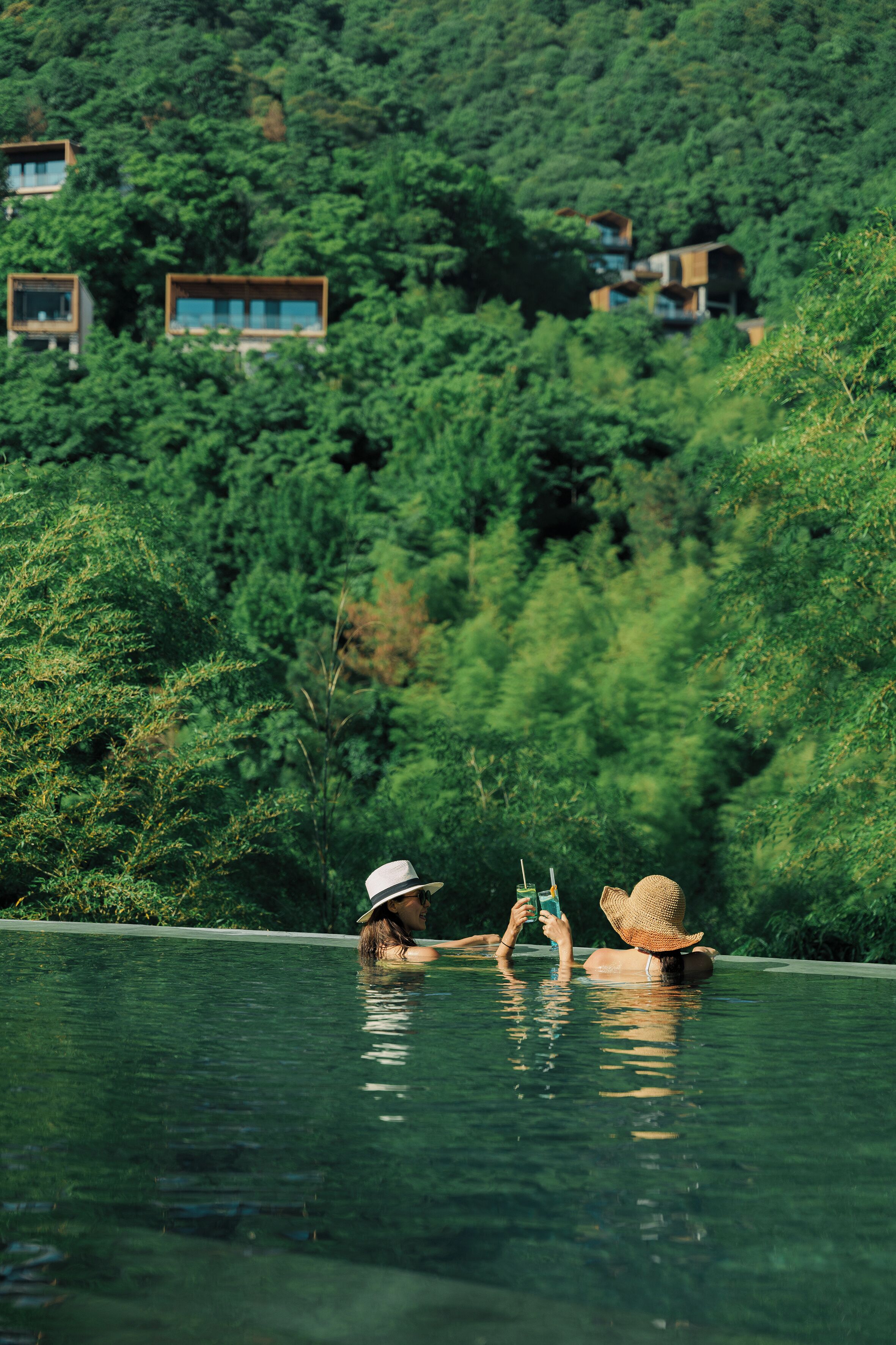 Seasonal outdoor pool