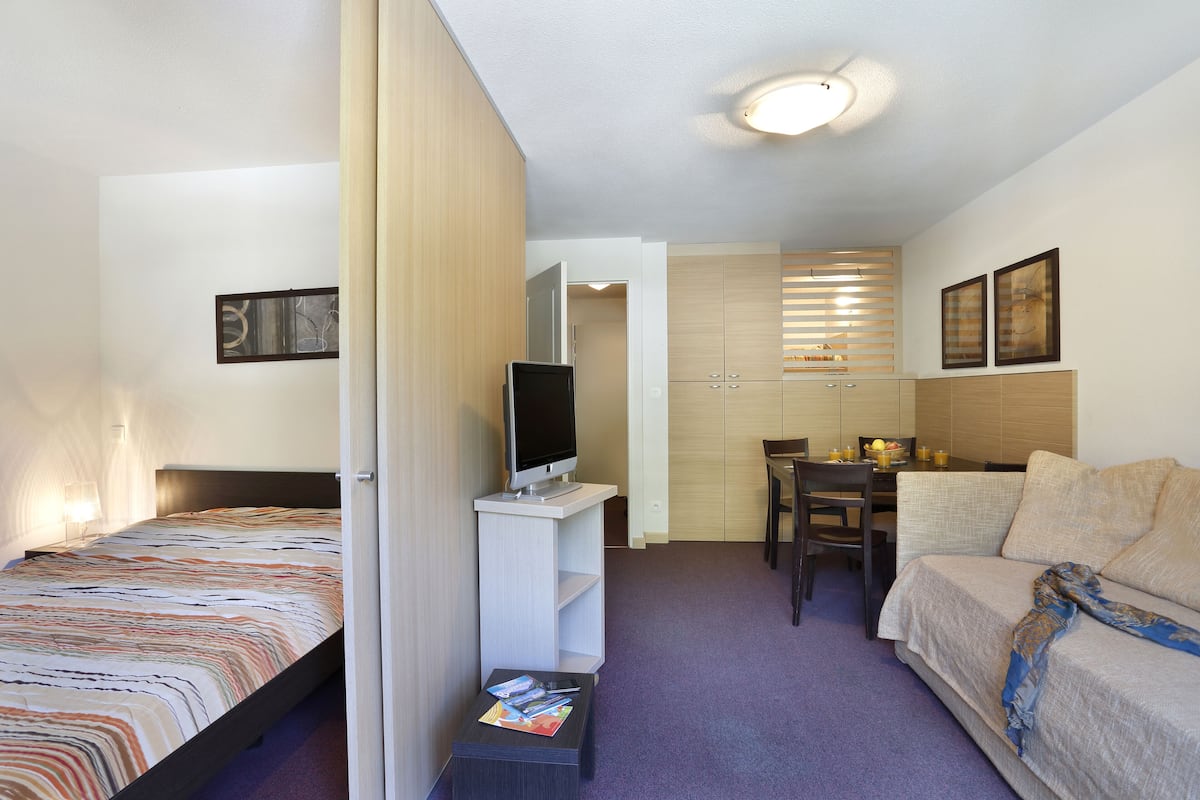 1 soveværelse, baby-/barnesenge (tillægsgebyr), gratis Wi-Fi