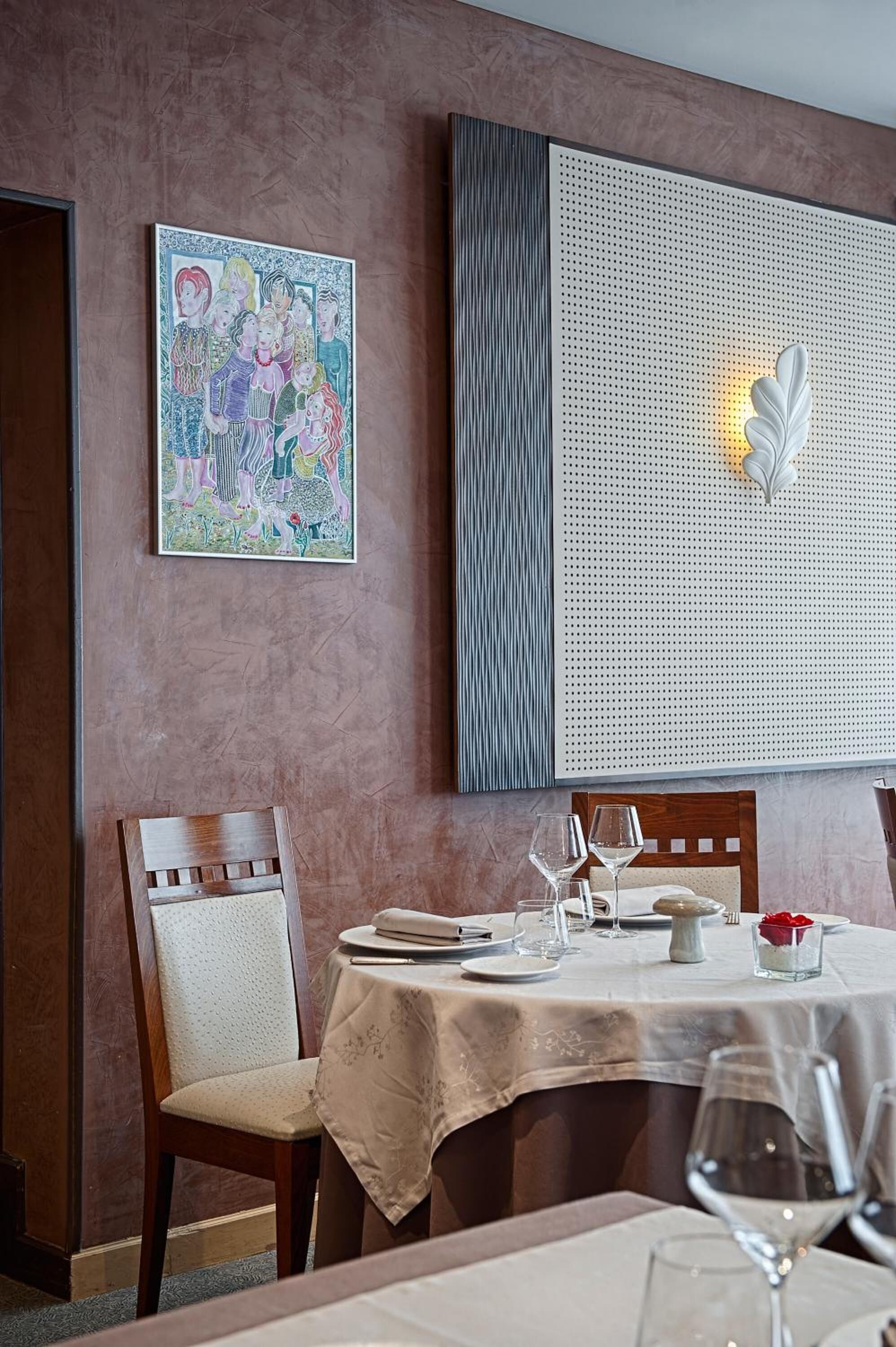Dîner servi sur place
