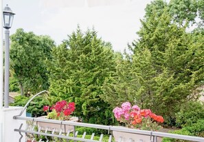 Blick auf den Garten