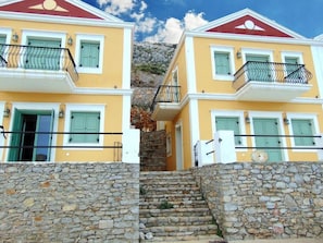 Front of property - Danezis Sea Stars Villas (Symi)