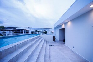 Terrace/patio - Bombonzua Poshtel perfect for bachelorettes by Happy Address (Playa del Carmen)