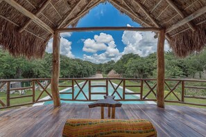Villa | Vista dalla camera