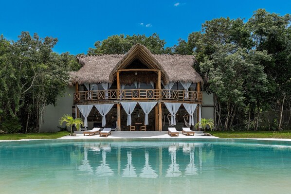 Framhlið gististaðar