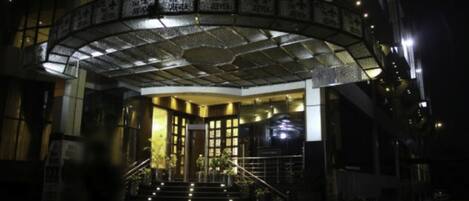 Entrada de la propiedad