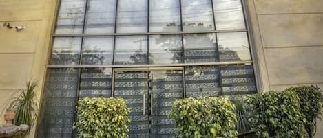 Façade de lâhĂ©bergement