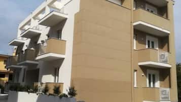 Fassade der Unterkunft