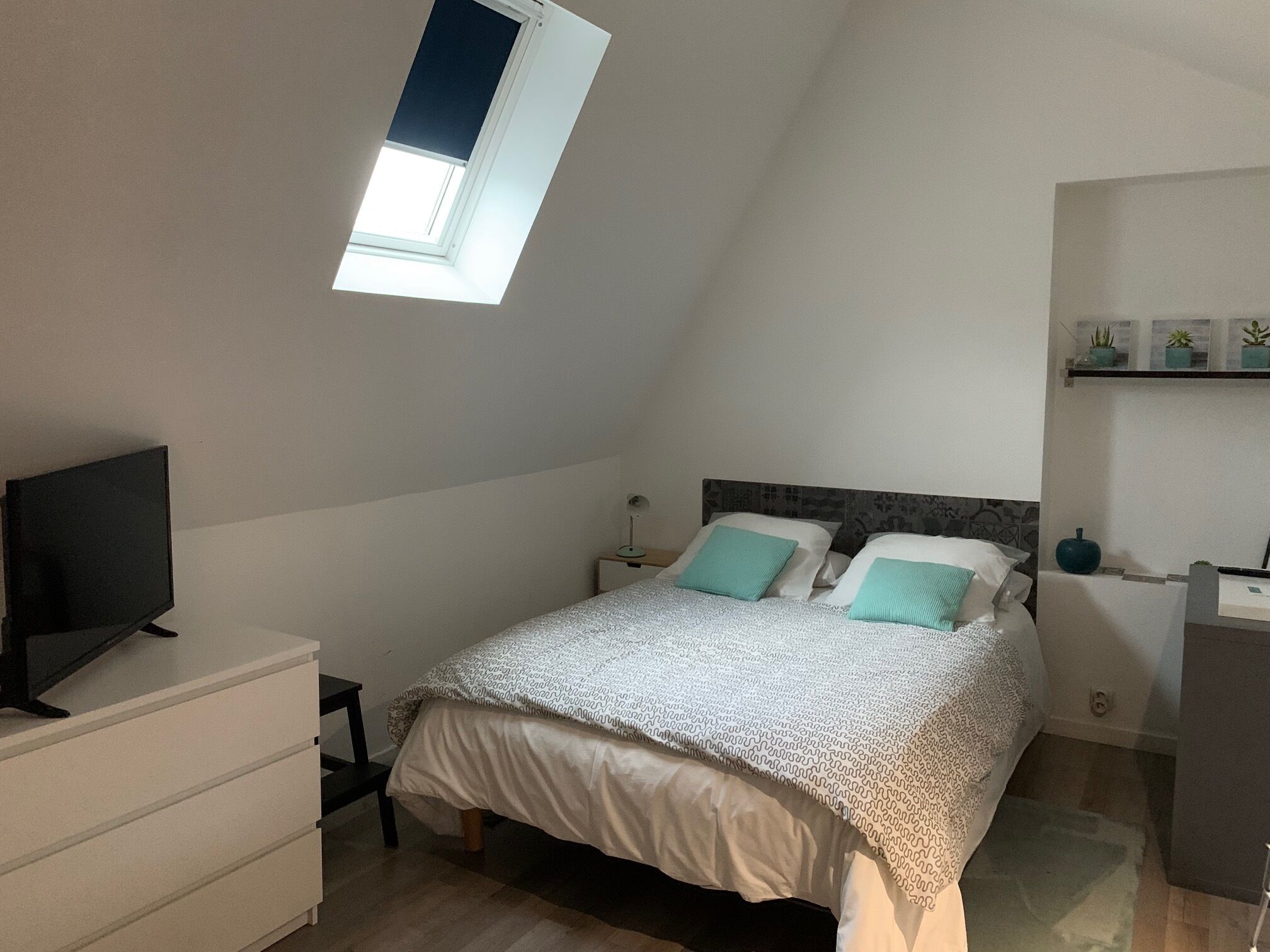 Chambre Double, 1 lit double, non-fumeurs | Literie de qualité supérieure, surmatelas, ameublement personnalisé