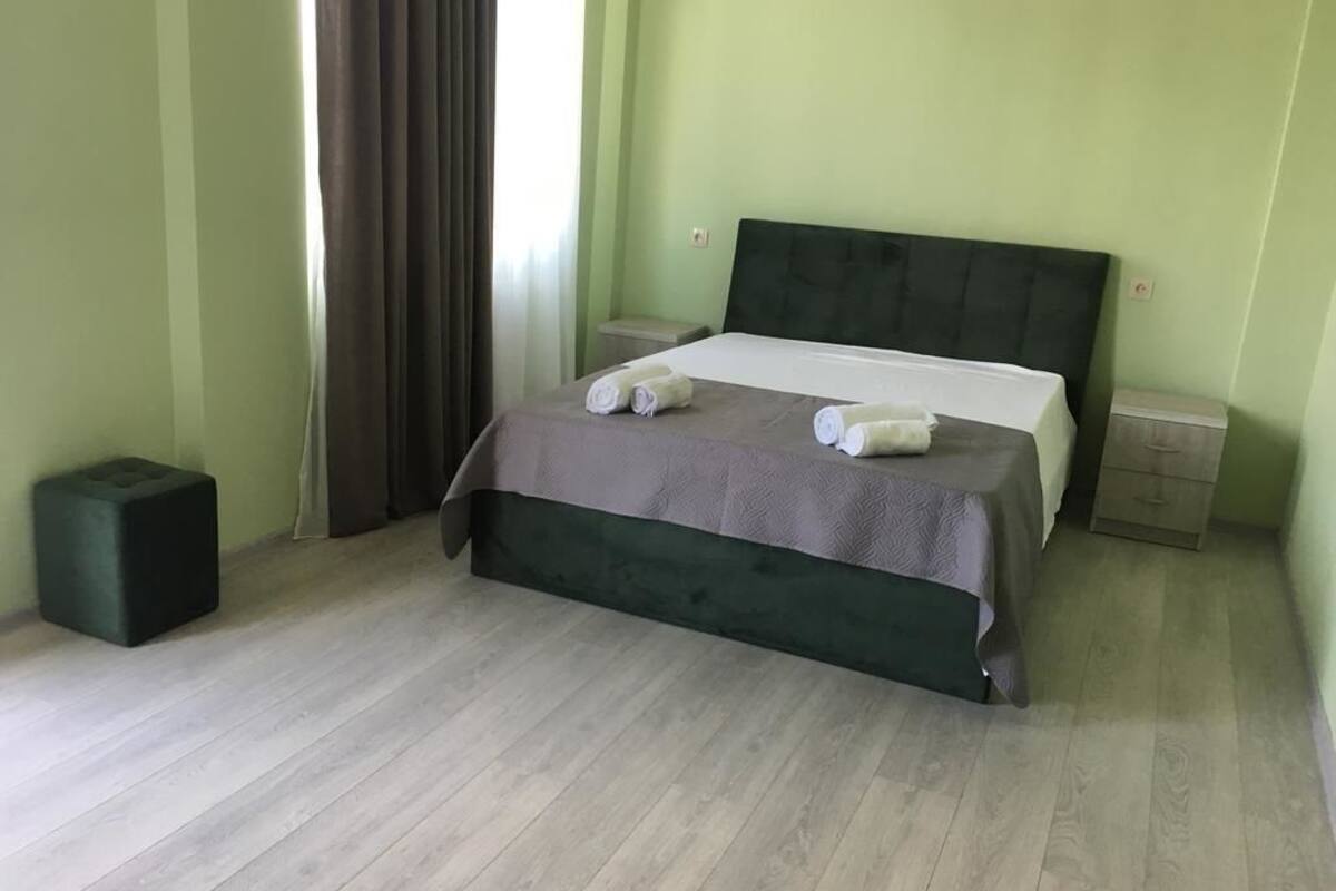 Standard Double Room | Premium bedding, desk, soundproofing, WiFi (free)