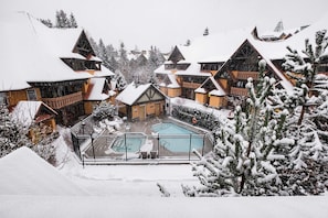 Piscine chauffée