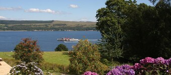 Alder Cottage, situé à la campagne près de Dunoon, accepte les animaux domestiques pour 5 personnes