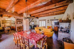 TV, fireplace - 2 houses with each own pool 60 kms northern Lucca for up to 18 persons (villa collemandina)