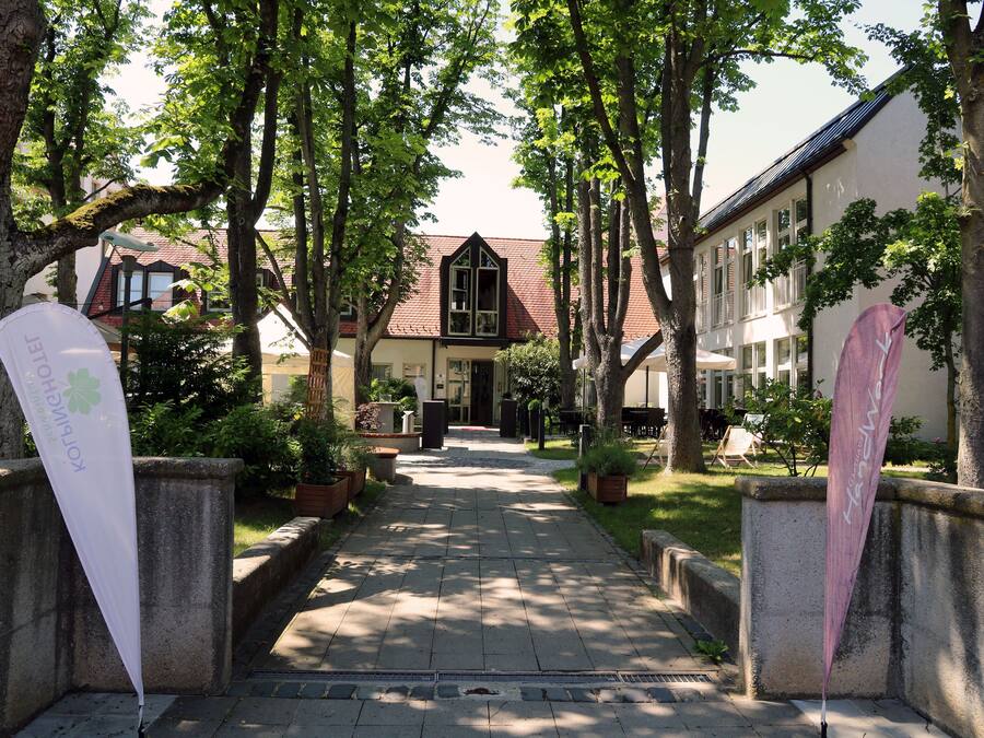 Entrée de l’hébergement