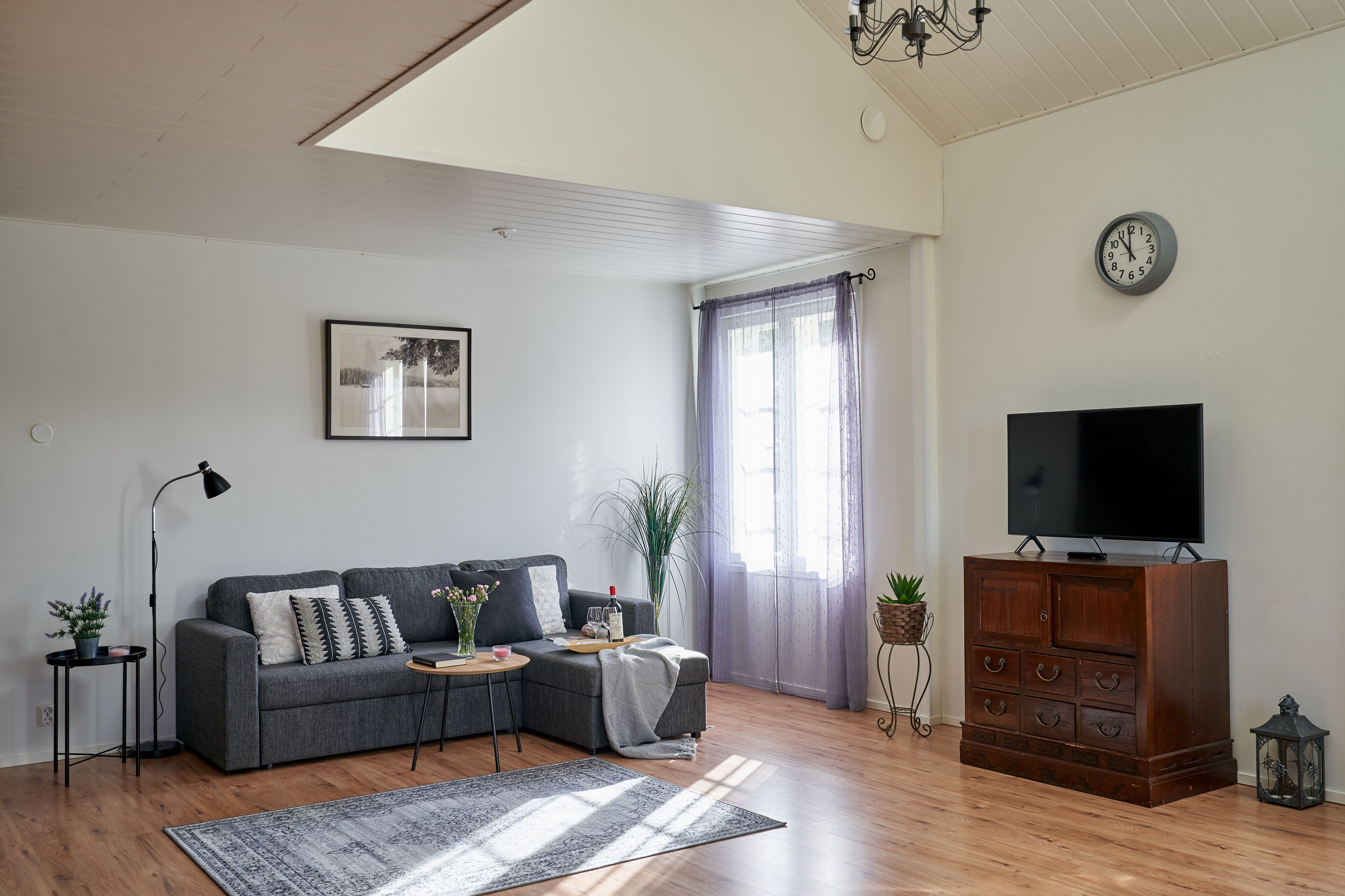 duplex | living area | heated floors