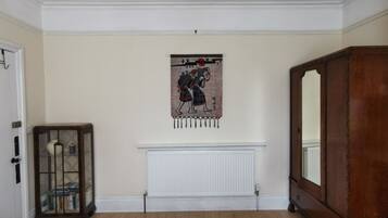 Large Double Room | Individually decorated, individually furnished, blackout drapes