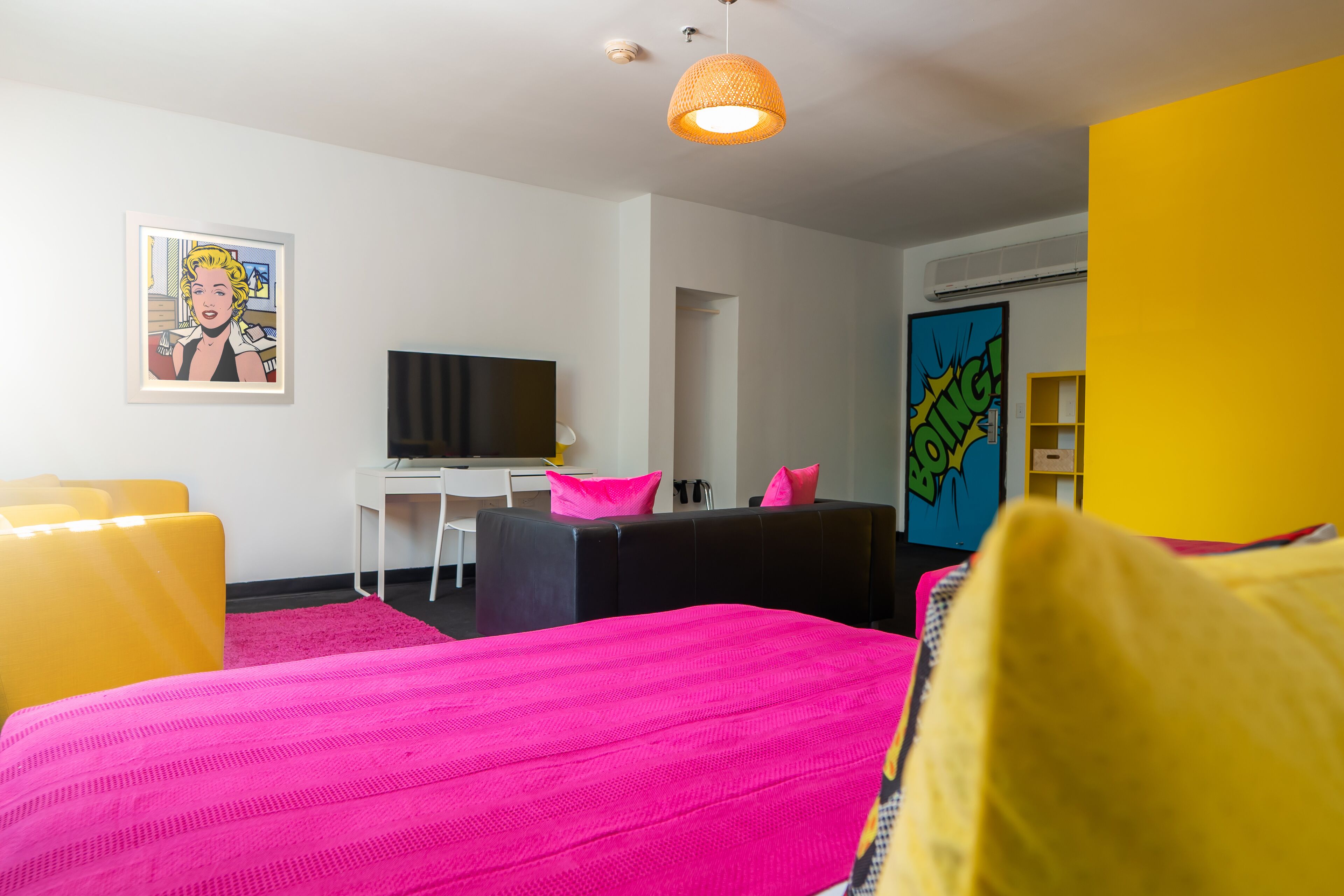 double room, 2 queen beds, non smoking, garden view | individually furnished, desk, laptop workspace, iron/ironing board