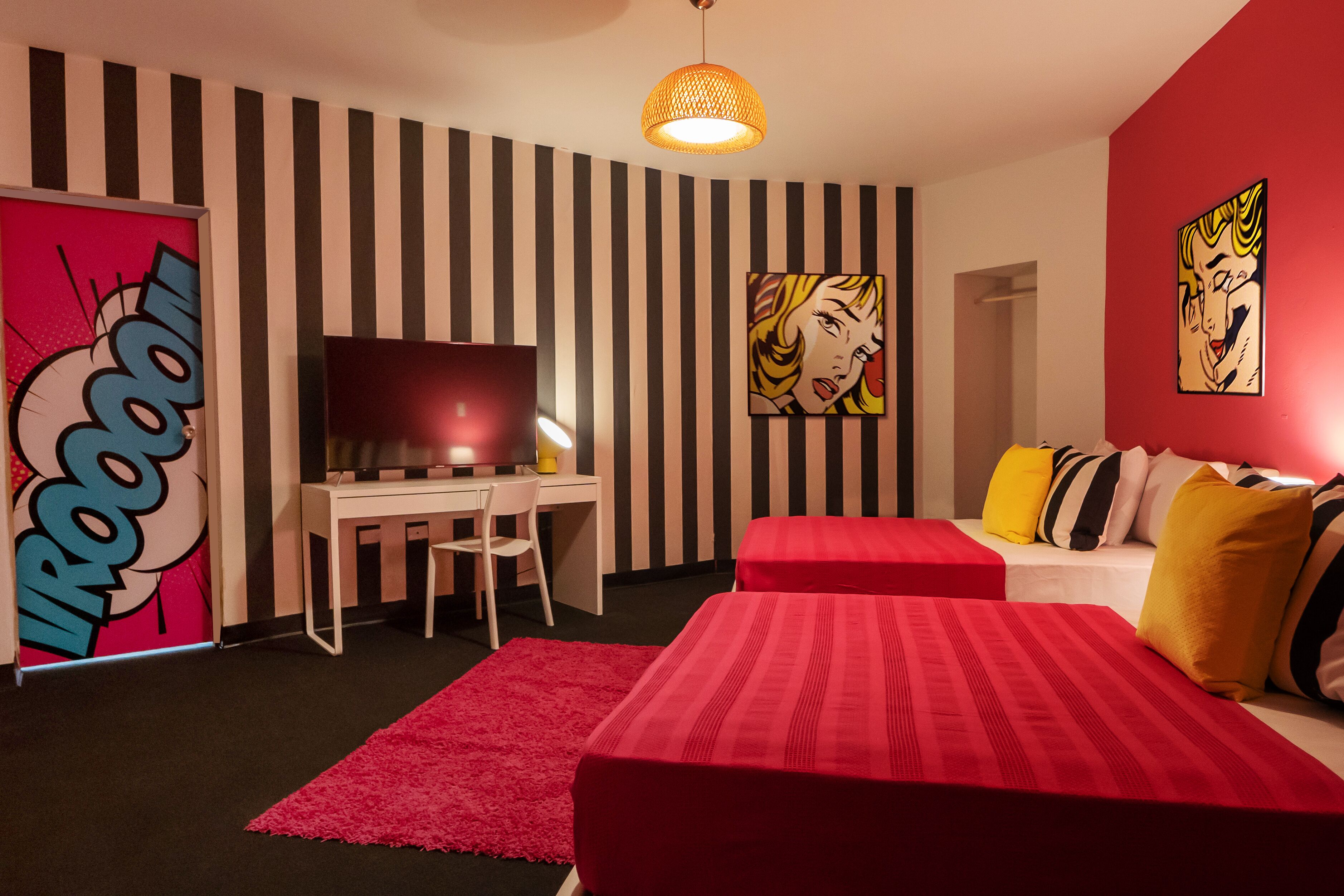 standard double room | individually furnished, desk, laptop workspace, iron/ironing board