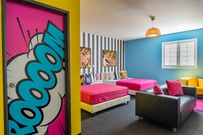 Double Room, 2 Queen Beds, Non Smoking, Garden View | Garden view - The Fox Hotel (Ponce)