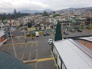 Blick von der Unterkunft