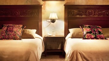 Deluxe Double Room, 2 Queen Beds, Non Smoking | In-room safe, desk, free WiFi, bed sheets