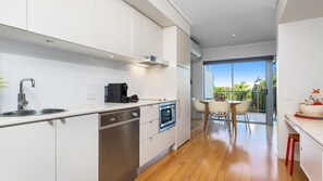 Microwave, coffee/tea maker