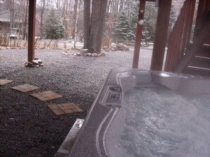 Baignoire à remous extérieure