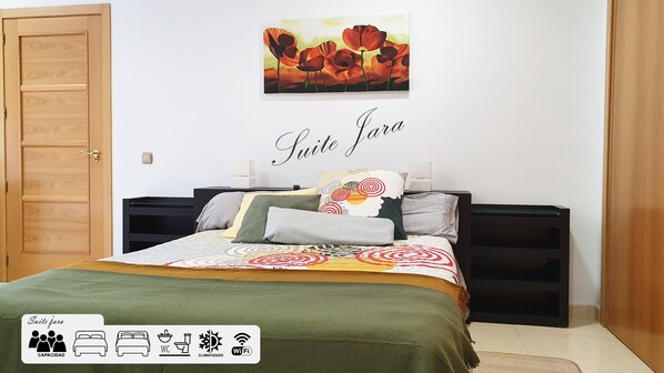 5 bedrooms, soundproofing, iron/ironing board, free WiFi
