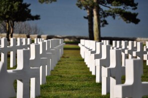 Outdoor banquet area