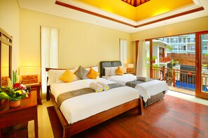 Family Villa, 6 Bedrooms, Non Smoking | 6 bedrooms, in-room safe, desk, free WiFi - The Legian Hotman Paris III (Legian)