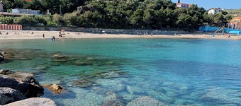 The Blue House: nydelige leiligheten noen få meter fra sjøen S. Lorenzo (IM)