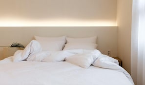 標準雙人房 | 隔音、免費 Wi-Fi、床單