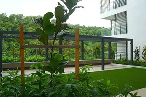 Enceinte de l’hébergement