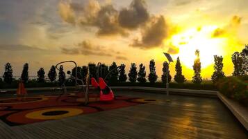 Childrenโs play area โ outdoor