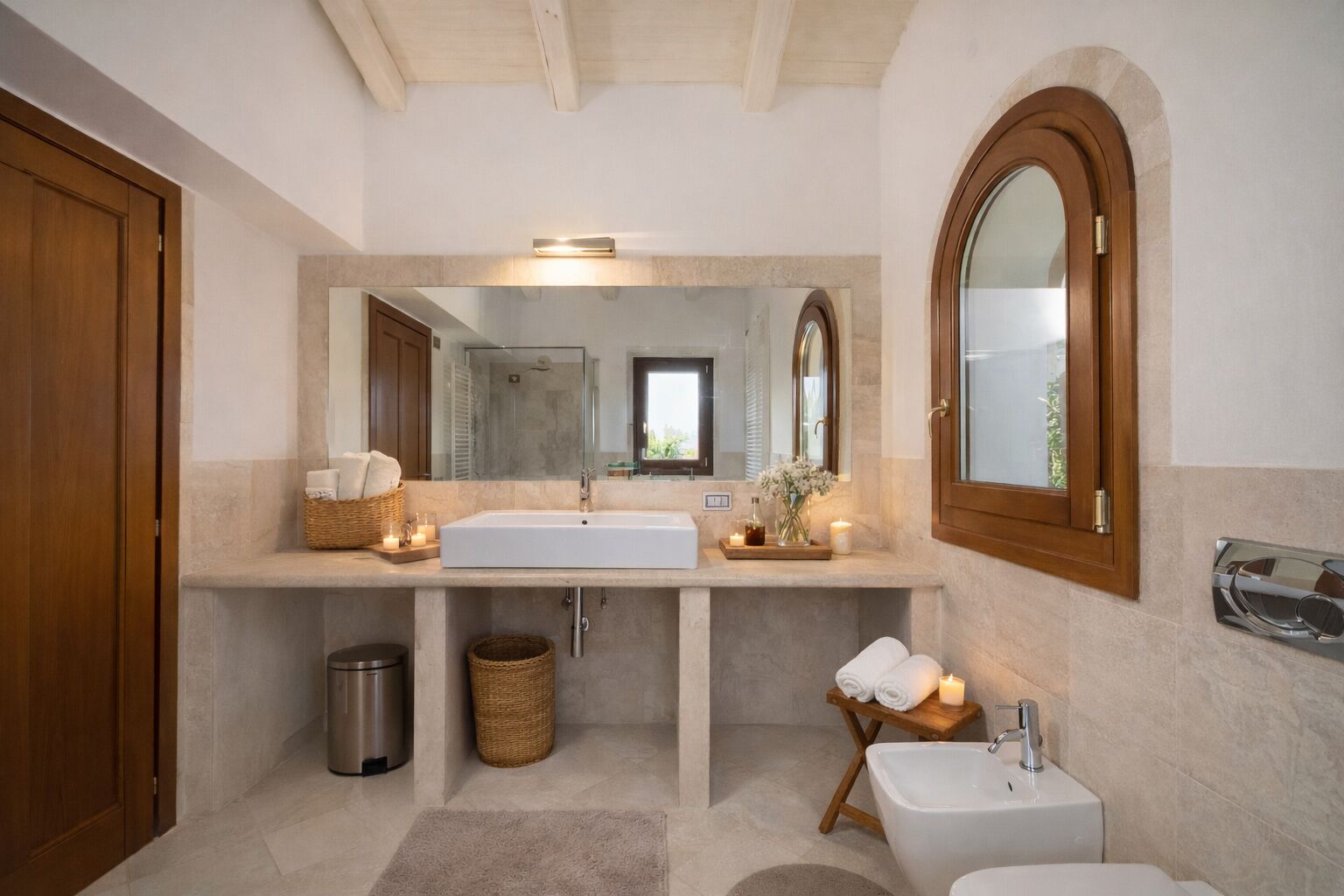 Vasca, asciugacapelli, bidet, asciugamani