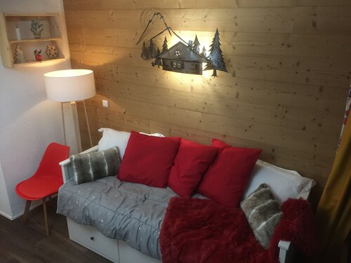 Les Arcs 1800 - BELLES CHALLES -Appartement Skis aux pieds 5P