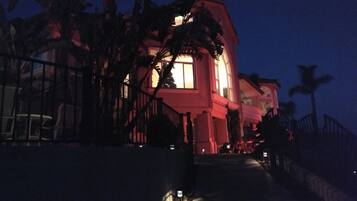 Front of property - evening/night