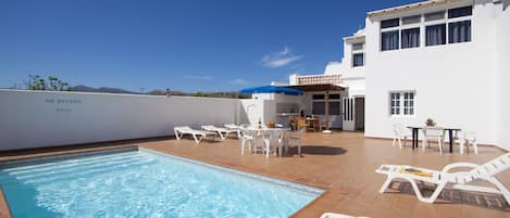 Una piscina climatizada