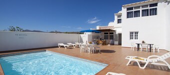Villa Mar has 4 bedrooms with Private  Pool and 200m from beach and promenade .