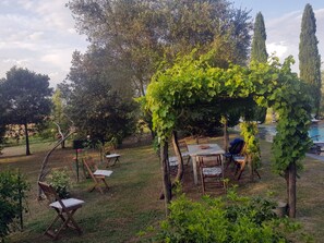Restauration en plein air