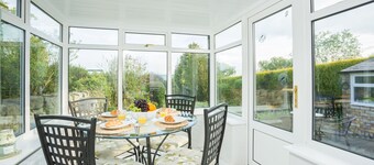 Cosy cottage with delightful private garden and summerhouse.