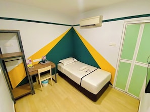 ห้องซิงเกิล | 1 ห้องนอน, ตู้นิรภัยในห้องพัก, โต๊ะทำงาน, พื้นที่ทำงานแบบใช้แล็ปท็อป