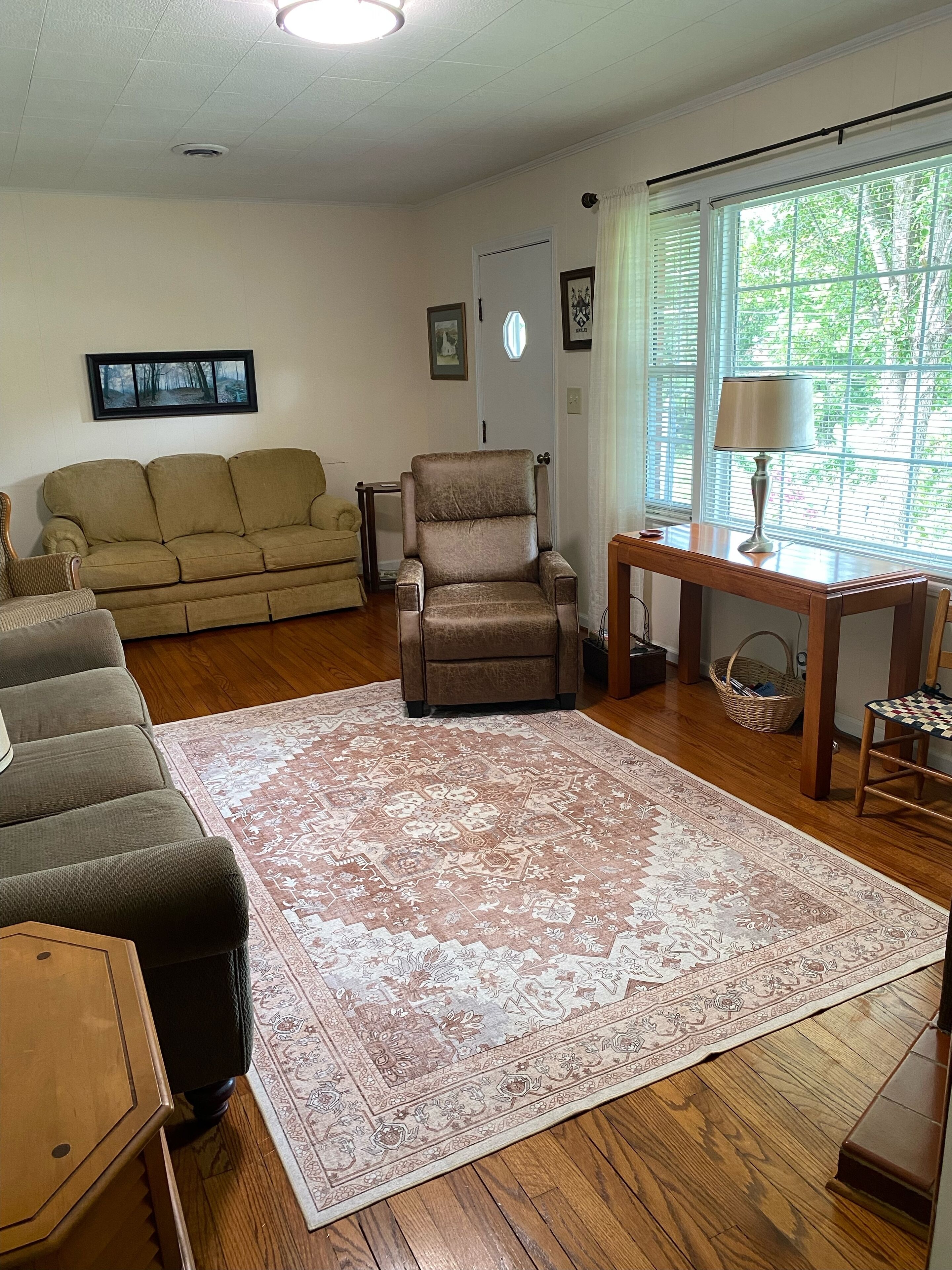 Smart TV, DVD player, books