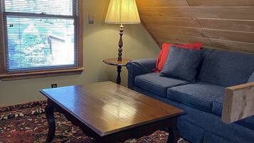 Smart TV, chimenea, videojuegos y reproductor de DVD