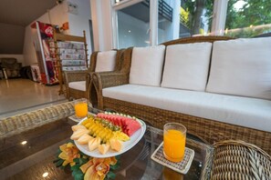 Sitzecke in der Lobby