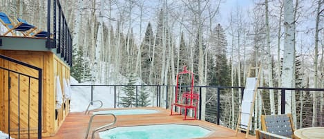 Idromassaggio all'aperto