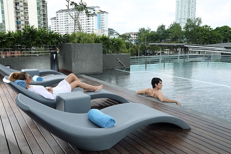 Outdoor pool. Capri by Fraser Johor Bahru