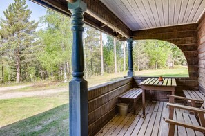 Cabin cơ bản, phù hợp với người mẫn cảm, quang cảnh vườn (Frederika Elisabeth) | Hiên